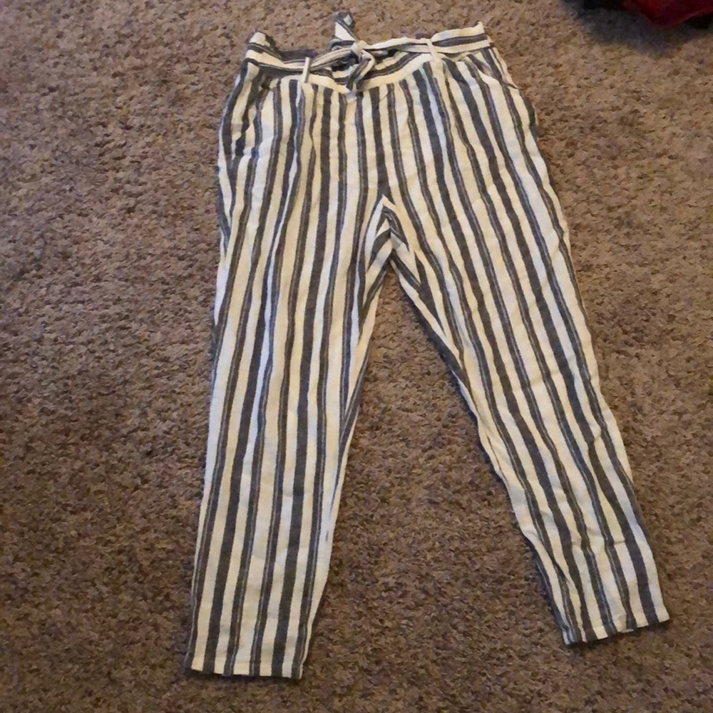 jolt size large women’s striped pants